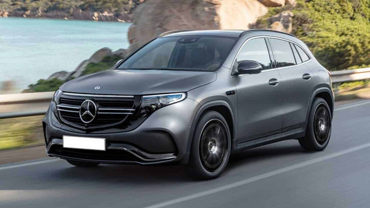Nauji elektromobiliai 2022 - Mercedes-Benz EQA