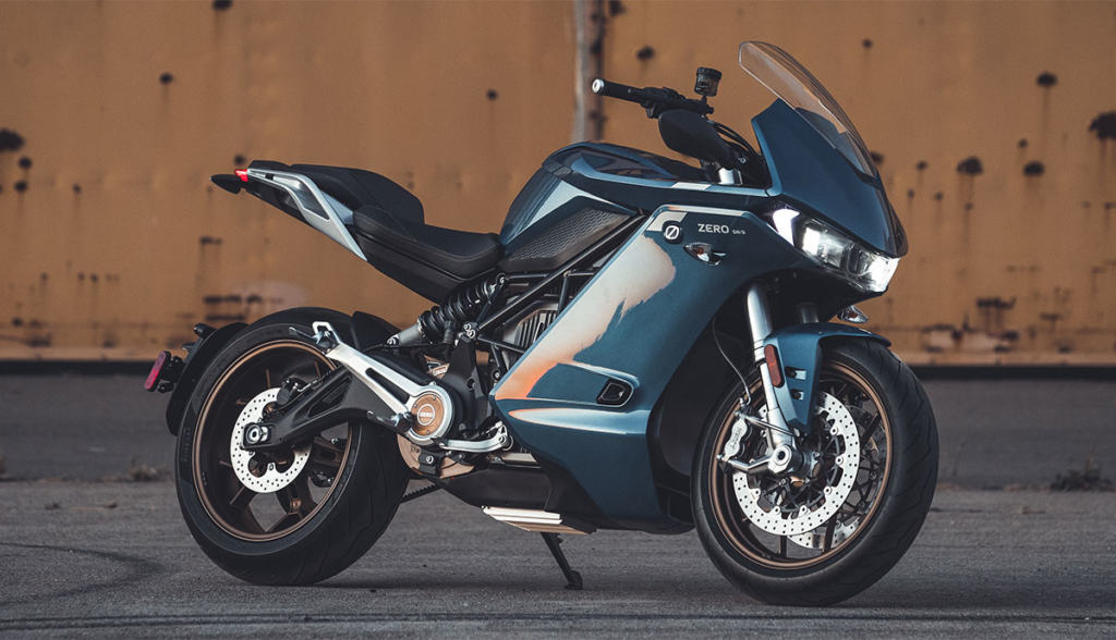 Geriausi elektriniai motociklai - Zero SR/S